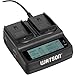 Watson Duo LCD Charger with 2 EN-EL15 Battery Plates - For Nikon EN-EL15 Type Battery