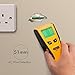 Dr.meter Fi-1 Backlight Stud Metal AC Wire Scanner Wall Stud Finder Electronic StudSensor (Yellow)