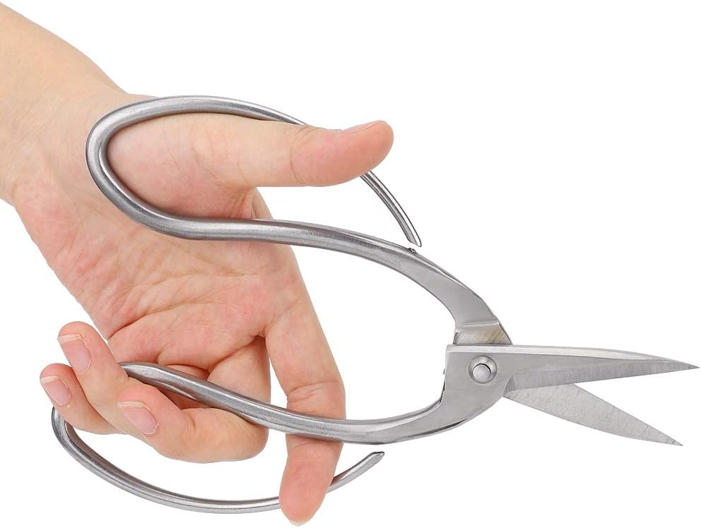 7.6 inch Stainless Steel Pruning Scissors, Garden Shears for Gardening Flower Arrangement - Image 3