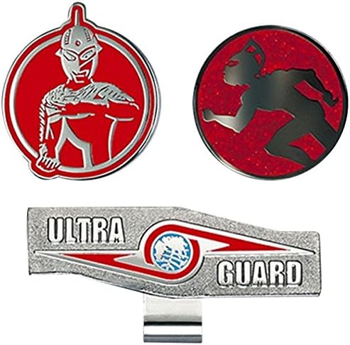 Ultra Seven Golf Marker USM001 Golf Soft Candy Bag/Character Golf Bag Oshare Golf Bag Unusual Golf Bag, Clear, Medium