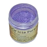 Iris Purple Mica (1 oz jar) Powder Soap Making Colorant Cosmetics Art Crafts Nail Polish Resin Casting Stamping Dye Pigment Color