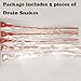 AUSAYE 5 Pack 25 Inch Sink Snake Drain Clog Remover Cleaner Drain Auger Hair Cather Shower Drain Cleaning Tool
