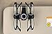 CalMyotis® Double Glasses Sunglasses Holder for Car Sun Visor clip Holds 2 Pairs of Sunglasses / Glasses