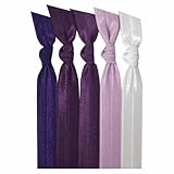 Emi-Jay Hair Tie Collection - Purple Ombre 5 pack
