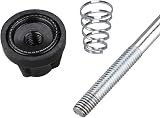 HJUWANG 1 Pair Bike Quick Release Skewer Front Rear Hub Ultralight Black view 7