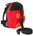 Child Safety Harness Toddler Mini Backpack with detachable strap by Boxiki Kids. Mini Lightweight Ladybug Kid Tracker with Anti-Lost Belt. 3.3