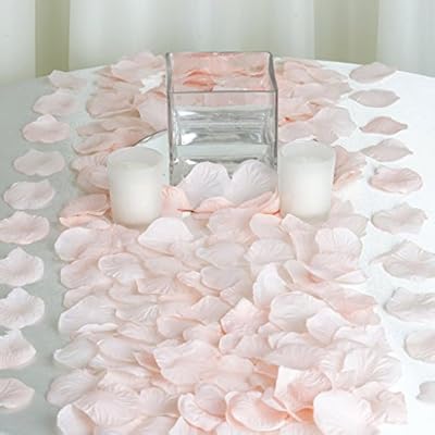 Amazon Com Balsacircle 2000 Blush Silk Artificial Rose Petals