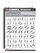 Dumbbell Exercise Workout Poster for Women - Laminated - Exercise for Women - Leg, Arm, Exercises - Home Gyms - Fitness Chart - Resistance Training Exercises - Total Body Workout Exercise Poster