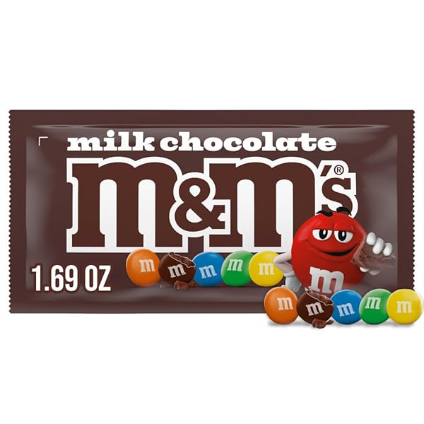 M&M’S, MILK CHOCOLATE, 1.69 OZ