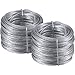 Jovitec Photo Frame Picture Hanging Wire, Stainless Steel Mirror Hanging Rope, Supports up to 30 lbs (200 Feet)