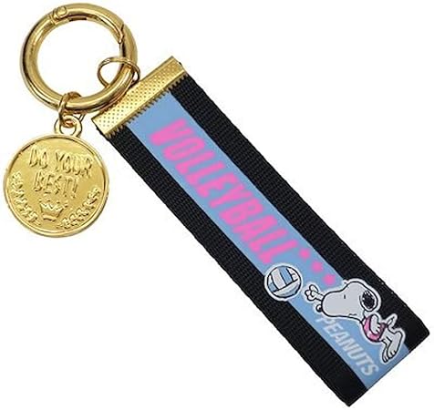 Amazon クラックス スヌーピー ベストチームキーチェーン バレーボール アニメ 萌えグッズ 通販