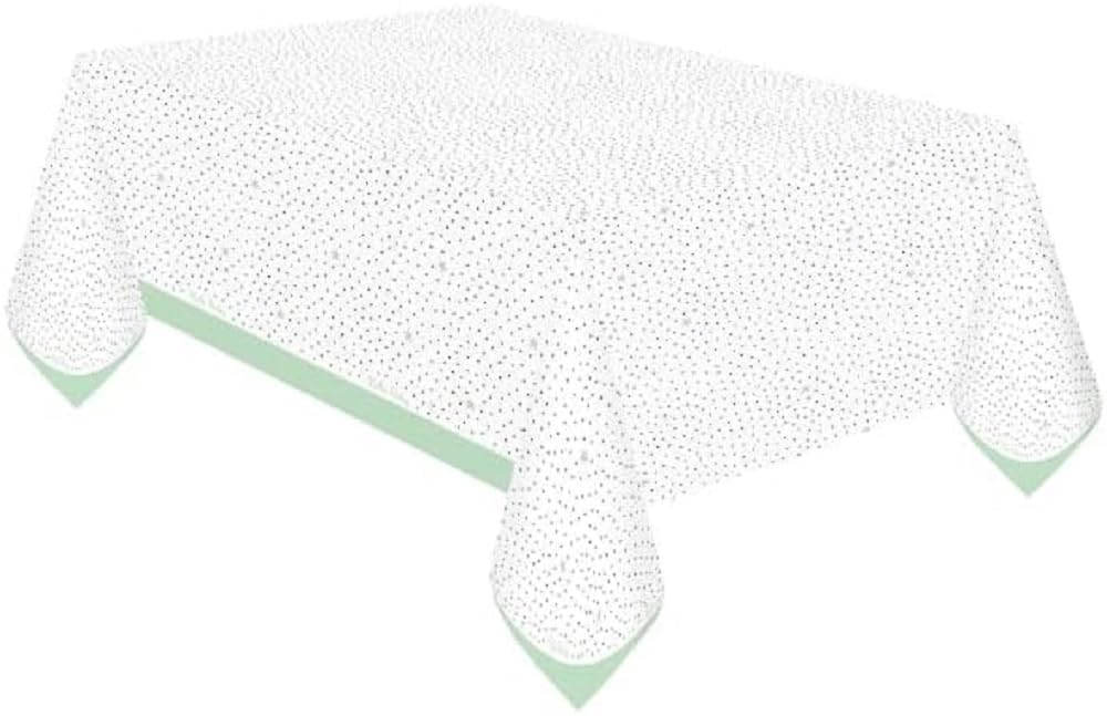 amscan Paper Tablecloth Hello Baby as Decoration for Party and Birth Gender Neutral 120 x 180 cm Gender Theme Party Table Cloth Cover