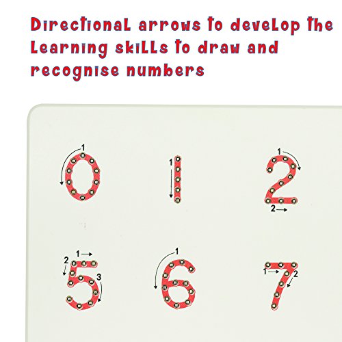 Ivy Step Magnetic Number Tracing Board with Two Stylus Pens - Thumbnail 5