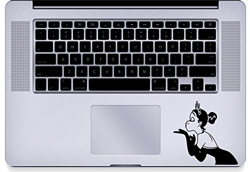 Tiana - Kiss - Trackpad - Macbook - Decal - Keyboard