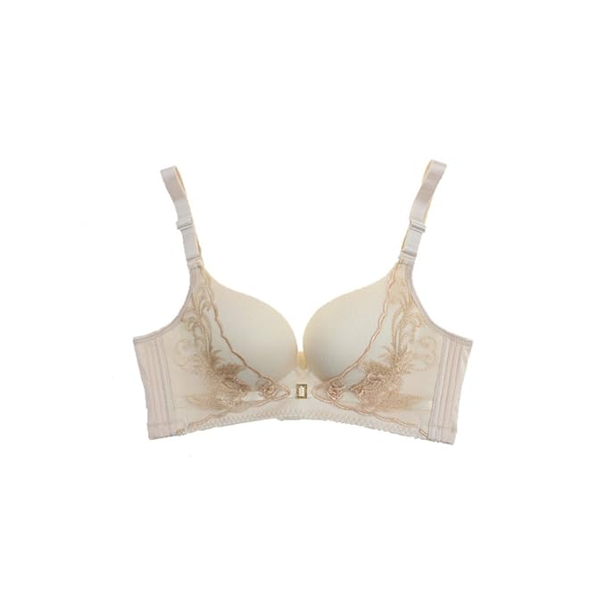 Plmwqavdfn Seamless Wireless Bra Embroidery Sexy Lingerie