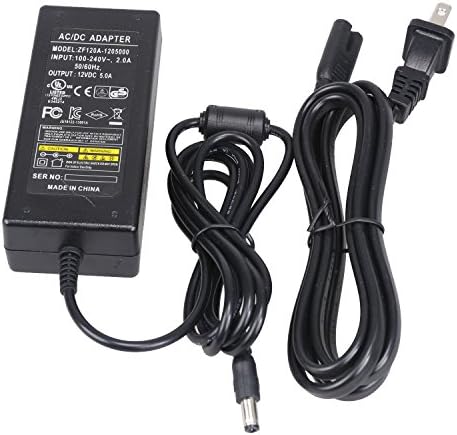 FunCase 100V - 240V To DC 12V 5A Switching Power Supply UL Listed Certified Adapter Converter Regulator Transformer for LED Strip Lights / Lab / Laptop / Computer and other 12V 60W Devices