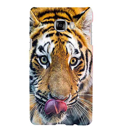 For Samsung Galaxy C7 Dagerous Tiger Printed Designer Amazon In Electronics