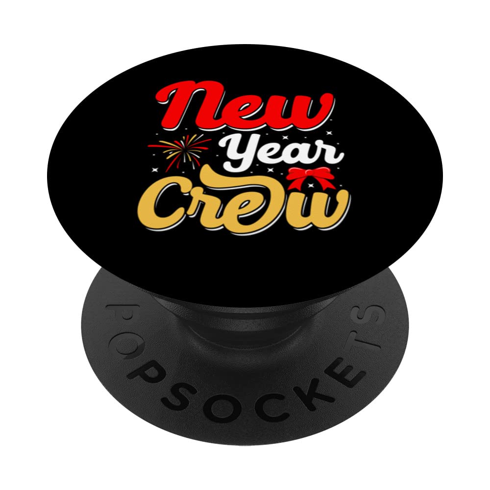 new year crew Happy New Year Silvester Party Countdown PopSockets Swappable PopGrip