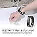 NOVETE Fitness Tracker, Activity Tracker with Heart Rate Monitor, IP67 Waterproof Smart Watch, Wireless Smart Bracelet with Sleep Monitor Pedometer Wristband for Android and iOS Smartphone