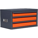 LuckyNote Drill Storage Case, HSS Bits Storage Case for Aluminum, Copper, Soft Alloy Steel, Wood, Storage Size from 1/16" to 1/2" Thread Mill Storage Box