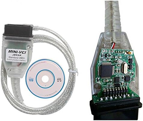 Mini VCI 16 Pin OBD2 Diagnostic Scanner Cable For TOYOTA TIS Techstream