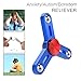 Figit Spinner - Hand Toy For Relieving Boredom ADHD Anxiety By VMEI (Blue Plus)