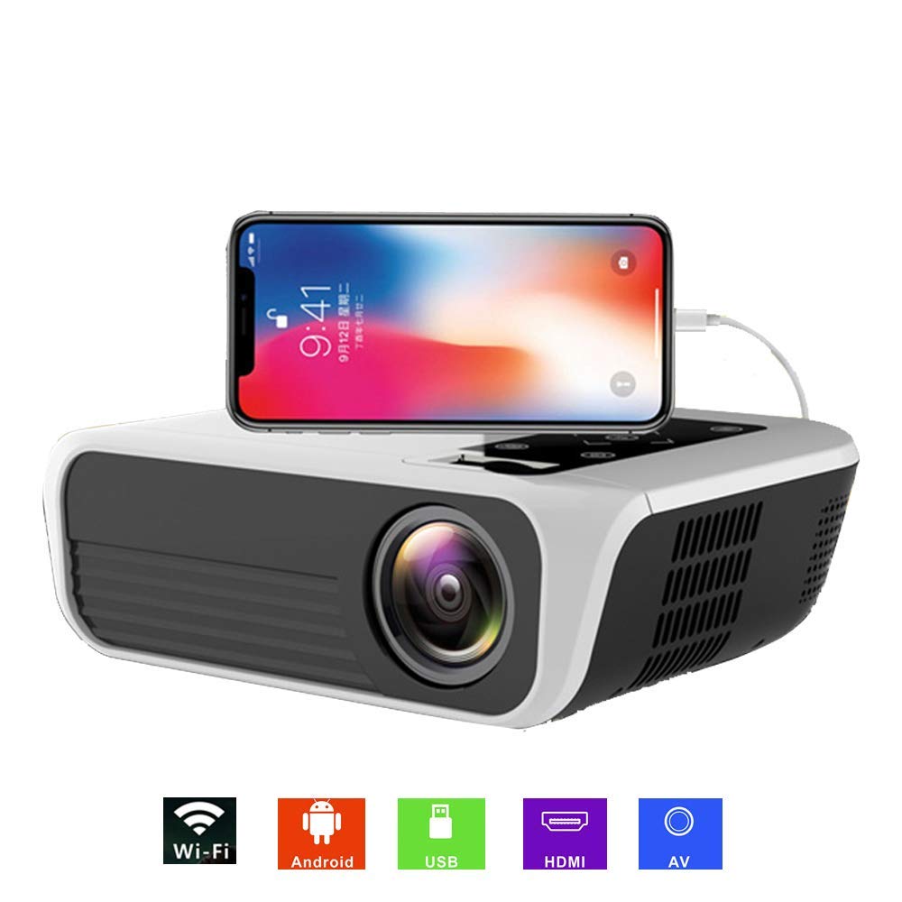 Zichen Proyector inalámbrico WiFi Proyector Smart HD LED Proyector ...