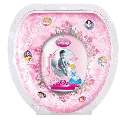 DISNEY PRINCESS KIDS PADDED TOILET SEAT POTTY TRAINING