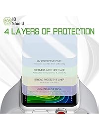 Protector de pantalla para Apple Watch (1.496 in) (compatible con Apple Watch Nike+, serie 3 2 1) [Ultimate] (6 unidades), IQ Shield LiQuidSkin Protector de pantalla de cobertura completa [película HD transparente antiburbujas]