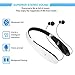 Bluetooth Headset, Bluetooth Headphones SX991-LBell Wireless Neckband Design with Foldable Retractable Headset for Samsung Galaxy S8 Note 8 and Other Bluetooth Enabled Devices