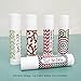 Fun Labels & Stickers for DIY Lip Balm Tubes or Aromatherapy Essential Oil - 6 Sheets - 114 Stickers by Rivertree Life