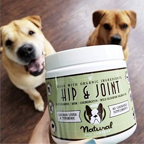 Natural Dog Company Hip & Joint Supplement with Glucosamine