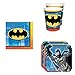 Batman Party Pack Set Plates, Cups, Napkins (16 guests)