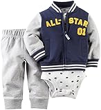 Carter's Baby Boys' 3 Piece Cardigan Set (Baby)
