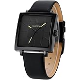 Fogitbok Women's Waterproof Leather Watch - Quartz Wrist Watch for Small Wrists, Thin Design