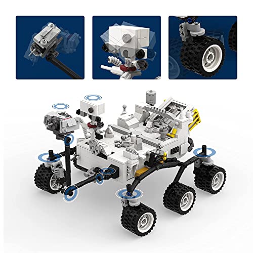 NASA Perseverance Mars Rover Building Kits,Space Rover Explorers Mars Building Toys,Space