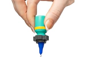 NANODROPPER Adaptor for Eyedrop Bottles - Volume Reducing Adaptor to Extend Bottle Life - SIZE 15