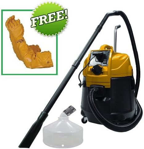 Marvin Gardens Store Matala Power Cyclone Pond Vacuum Continuous Pond Vac with Power Discharge with Gravel Head Attachment Plus Free Atlas Pond Gloves