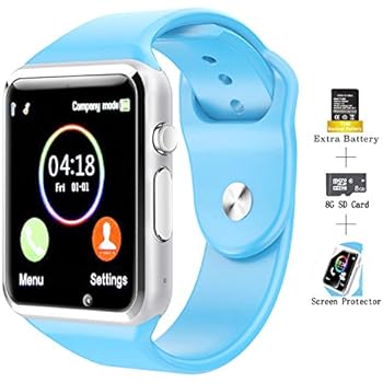 Amazon.com: LtrottedJ 2018 Bluetooth Smart Watch Phone Mate ...