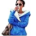 DJT Womens Long Sleeve Hooded Zip-up Sweatshirt