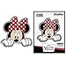 Minne Mouse Face Head with Red Bow Peeking Disney Movie Auto Car Truck SUV Vehicle Garage Home Office Wall Decal Sticker - Stick Onz