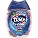 TUMS Chewy Bites Antacid Tablets for Chewable Heartburn Relief and Acid Indigestion Relief, Assorted Berries - 60 Count