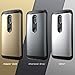 Moto X Pure Edition Case, SUPCASE Water Resistant Full-Body Rugged Case with Built-in Screen Protector for Motorola Moto X Style/Pure Edition 2015-3 Interchangeable Covers (Gray/Silver/Gold)