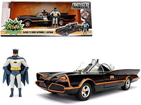 batmobile with batman and robin