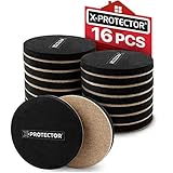 Felt Furniture Sliders Hardwood Floors X-PROTECTOR 16 PCS - Furniture Slider - Heavy Duty Felt Sliders Hard Surfaces - Move Your Furniture Easy & Safely!