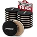 Felt Furniture Sliders Hardwood Floors X-PROTECTOR 16 PCS - Furniture Slider - Heavy Duty Felt Sliders Hard Surfaces - Move Your Furniture Easy & Safely! primary