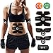 Abdominal Muscle Toner,Charminer ABS Trainer Body Fit Toning Belt,Portable Unisex Fitness Training Gear,Wireless Muscle Exercise For Abdomen/Arm/Leg Training Men & Women Home Office Workout Equipment