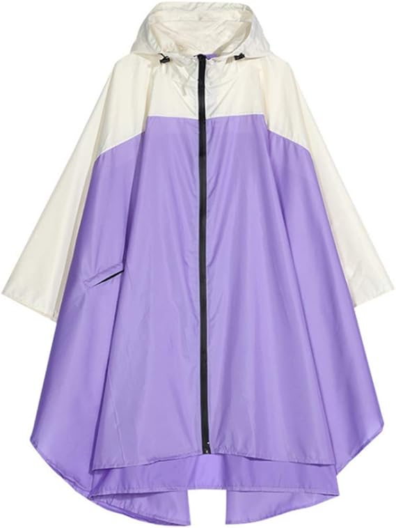 Amazon レインコート 自転車 レディース レインポンチョ ポンチョ ママ レイン コート 顔 濡れ ない レインコート自転車 完全防水 レインコートレディース ロング丈 大きいサイズ 雨がっぱ 大人 かわいい バイク レインウェア リュック 対応 中学生 自転車ポンチョ