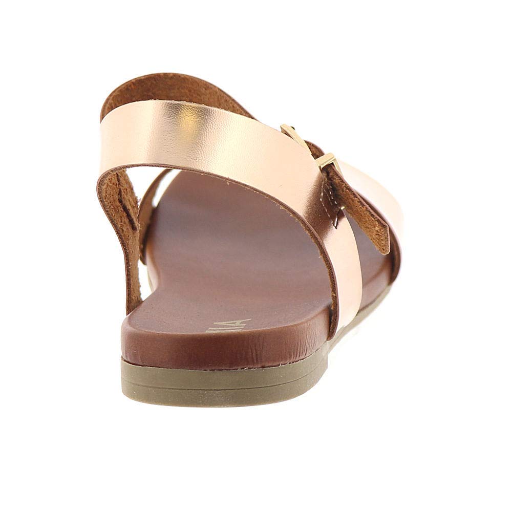 mia piper buckle strap sandal