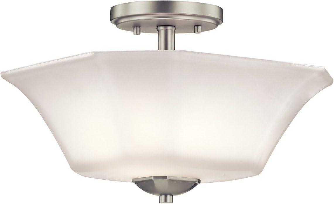 Kichler 43636NI Two Light Semi Flush Mount